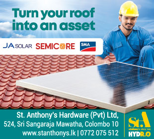 St Anthonys Hardware (Pvt) Ltd  Solar Division