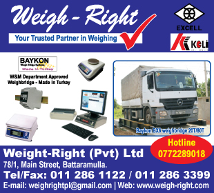 Weigh - Right (Pvt) Ltd