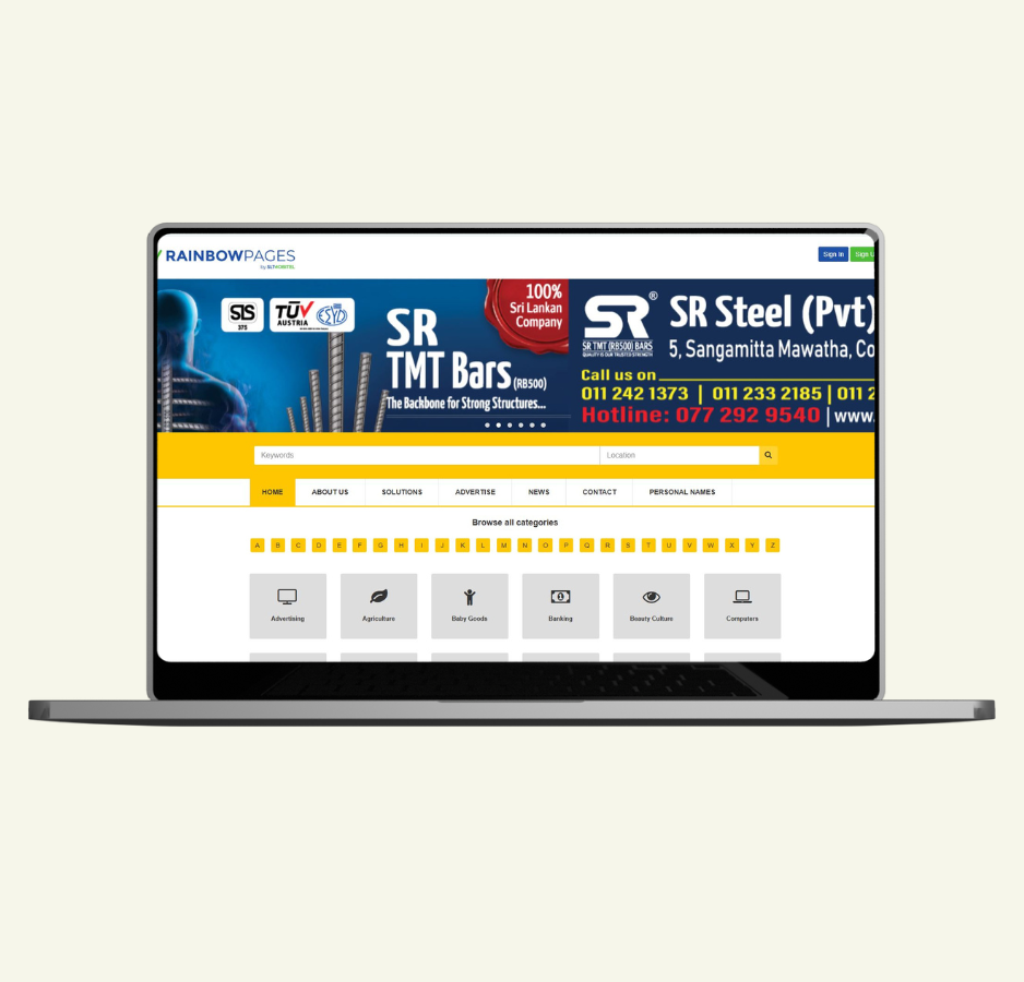 Home Page Main Slider