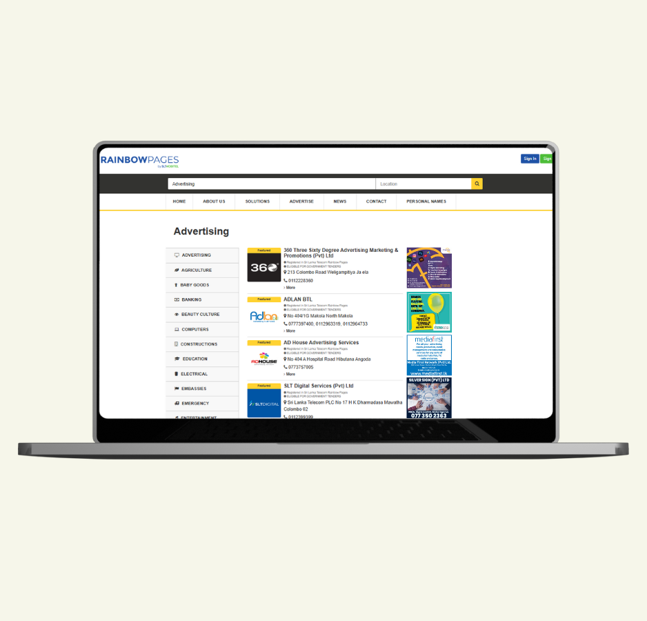 Sub Category Page Banners